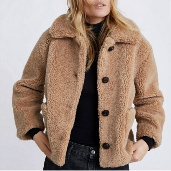 Zara Jackets & Coats Zara Teddy Bear Coat Poshmark